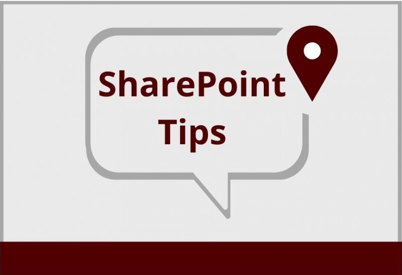 Team SharePoint Tips
